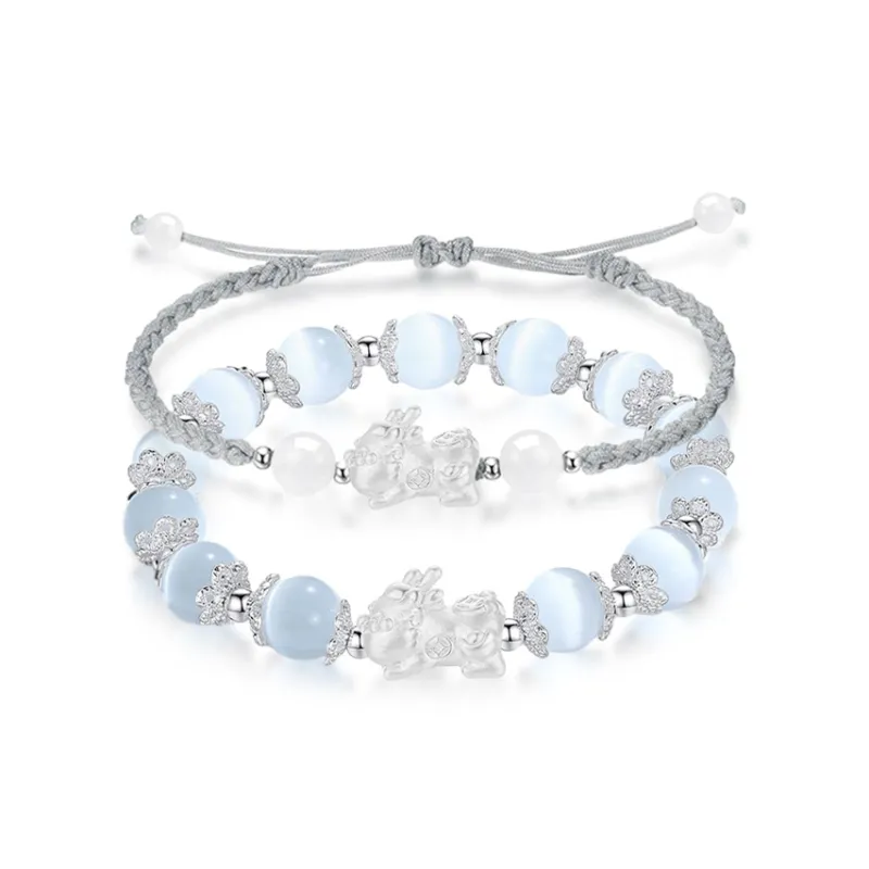 MISS TOOYA S999 Fine Silver Bracelets Unisex-2