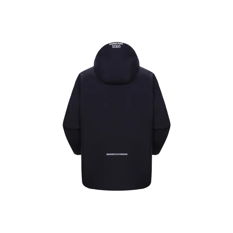 Panda Carefree Play Series Warm Water-Resistant Rainproof Windproof Windbreaker Jacket Unisex-10