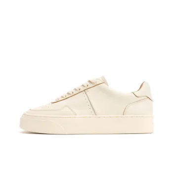 FOOT INDUSTRY Foot Industry Height Increasing Low Top Skateboard Shoes Unisex Antique White