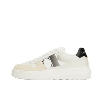 CKJ CALVIN KLEIN JEANS Skateboard Shoes Women's White Black