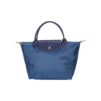 LONGCHAMP Le Pliage Nylon Fabric Dumpling Bag Handbags Women's Dark Blue