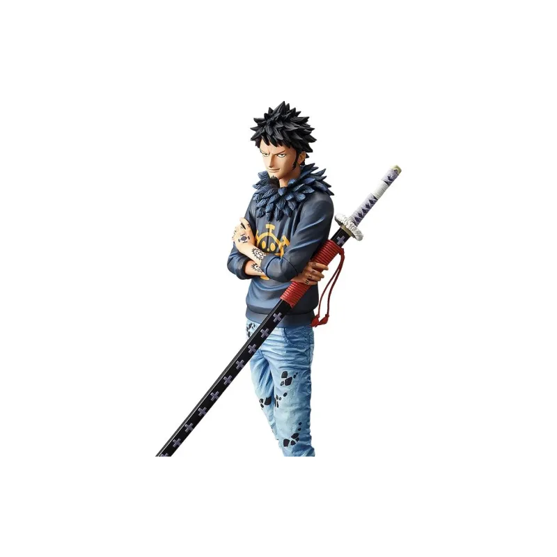 BANPRESTO Trafalgar D. Water Law Grandista The Grandline Man One Piece Bonus Gifts 29cm-1
