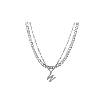 IOTS Silver Plated Necklaces Unisex