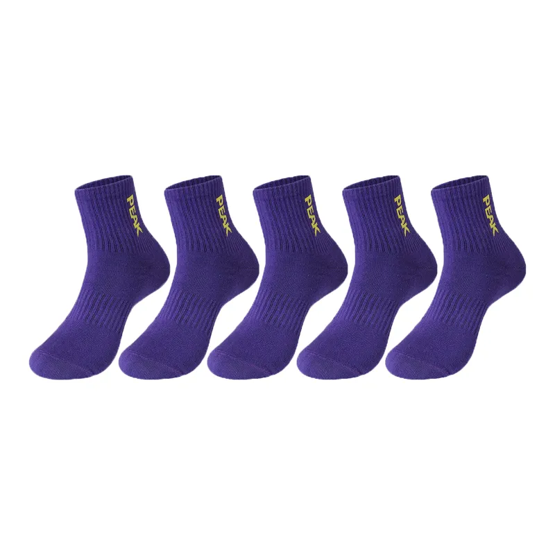 PEAK Ankle Socks Unisex Multi double Loading Multiple Colors-14