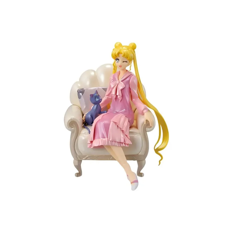 BANDAI Sailor Moon Ichiban Kuji Pretty Guardian Sailor Moon Cosmos The Movie Final Reward Scale Figures 13cm-0