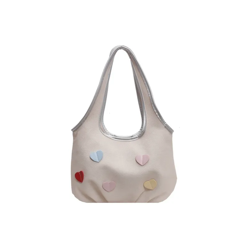 Barang Bear Canvas Tote Bag Shopping Bag Canvas Bag Shoulder Bag Unisex Multicolor-0