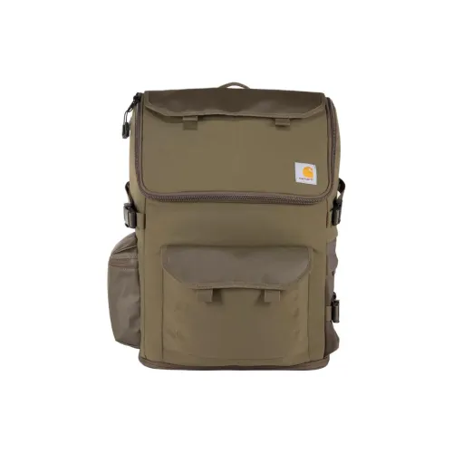 Antony Nylon Backpack pleated Army Green