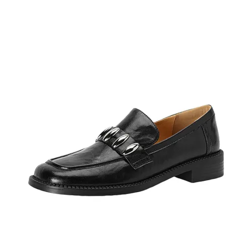 Ruby L Loafers Women's Silver, Brown, Black