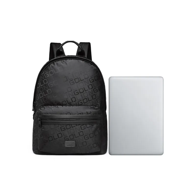 GOLDLION Fabric Backpack Large Size Men's Black-3
