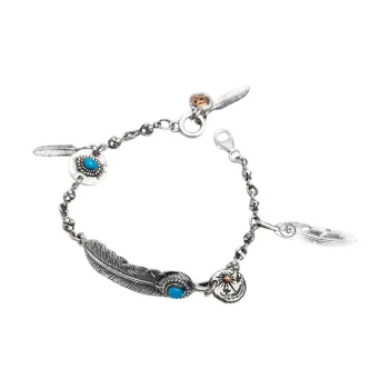 Ruibeila 925 Sterling Silver Bracelets Unisex