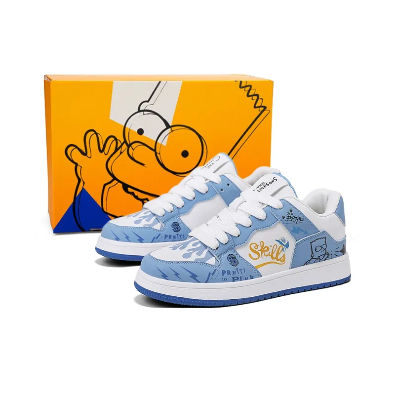 The Simpsons Low Top Skateboard Shoes Unisex-57