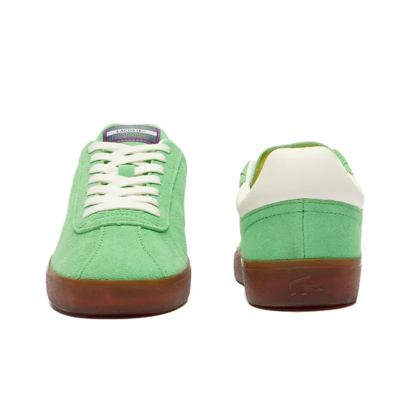 LACOSTE Baseshot Low Top Skateboard Shoes Men's Green-3