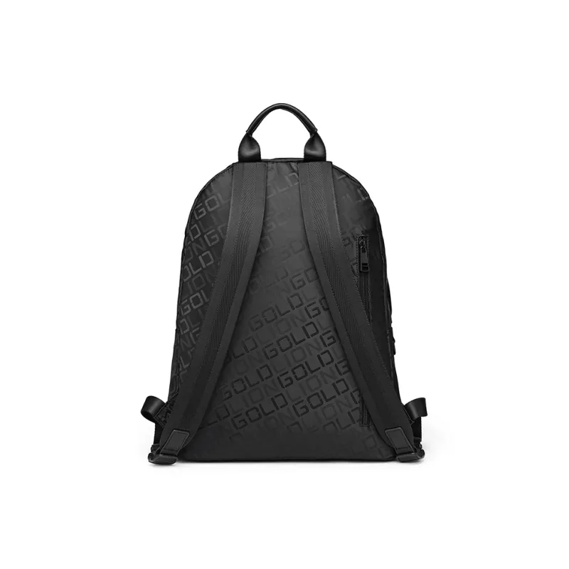 GOLDLION Fabric Backpack Large Size Men's Black-2