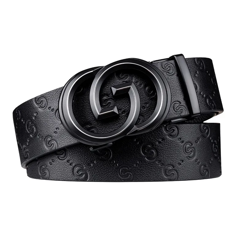 Canita Kolly G Style Automatic Buckle, Business Formal Leather Belts Men's Width  3.5cm-4
