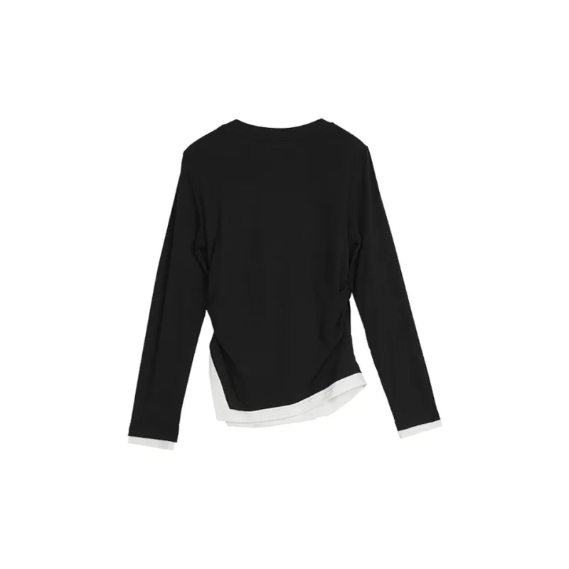 ELLE T Shirts Women's Black-1