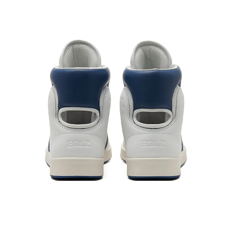 EQLZ EQUALIZER 1970 Lightweight High Top Vintage Basketball Shoes Unisex Campus Blue-5