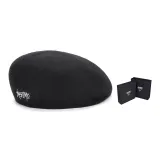 Black (Wool Embroidered Logo) Gift Box Set