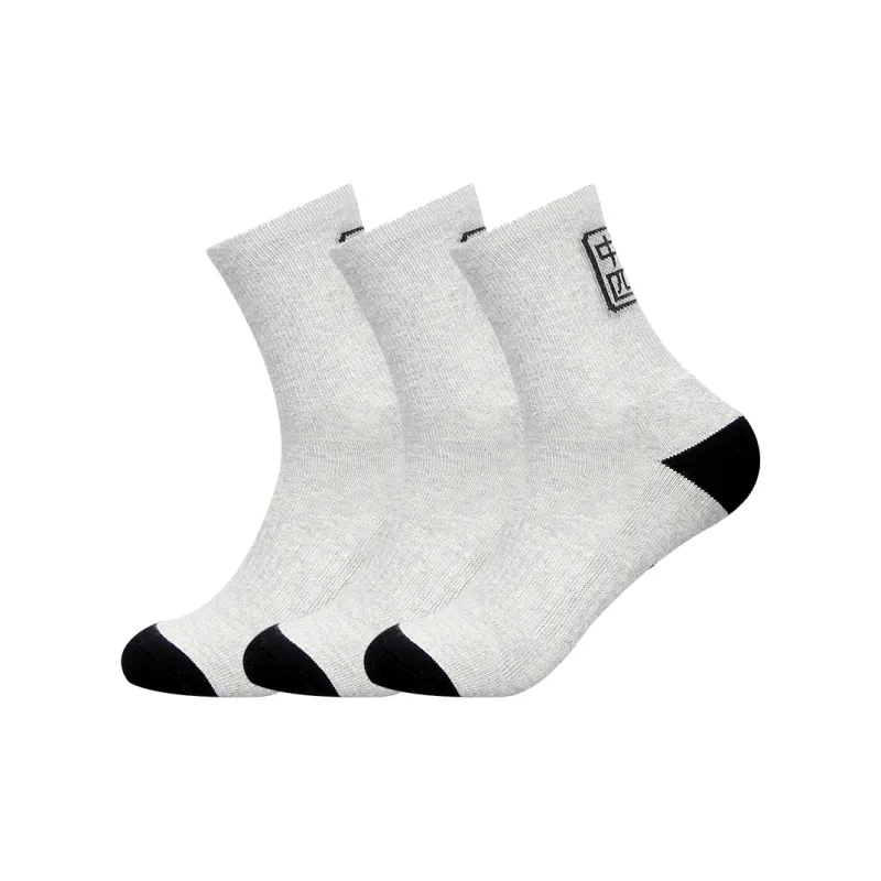 PEAK Mid-Calf Socks Unisex 3 Pack-8