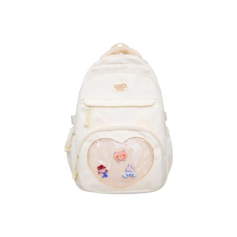 BAODIDAISHU Nylon Ita Bag Backpack Women's Multicolor-3