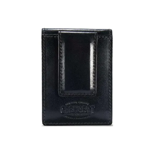 Carhartt Grained Leather Wallet Regular Unisex Black