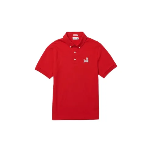 LACOSTE Polo Shirts Unisex Red