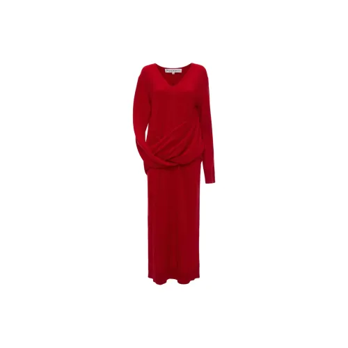 JW Anderson Long-Sleeved Dresses Women's Bright Red