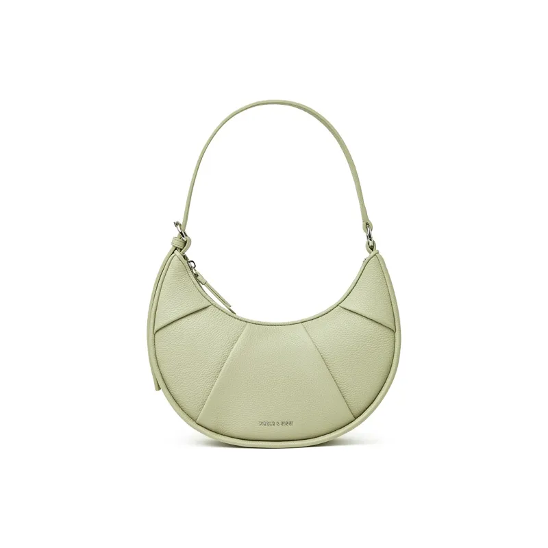 FIEDLE&SISSI Top Grain Cow Leather Crossbody Handbag Medium Size Women's Multicolor-3