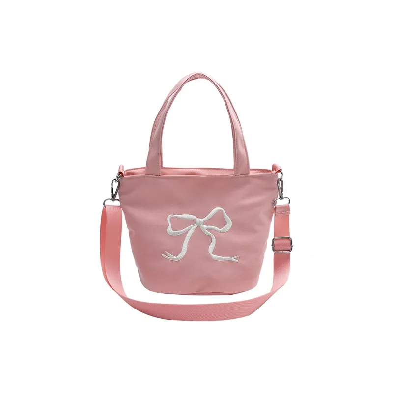 NATTY PU Shoulder Bag, Crossbody Bag, Handbag Trumpets Women's Ecru/Black/Pink-15