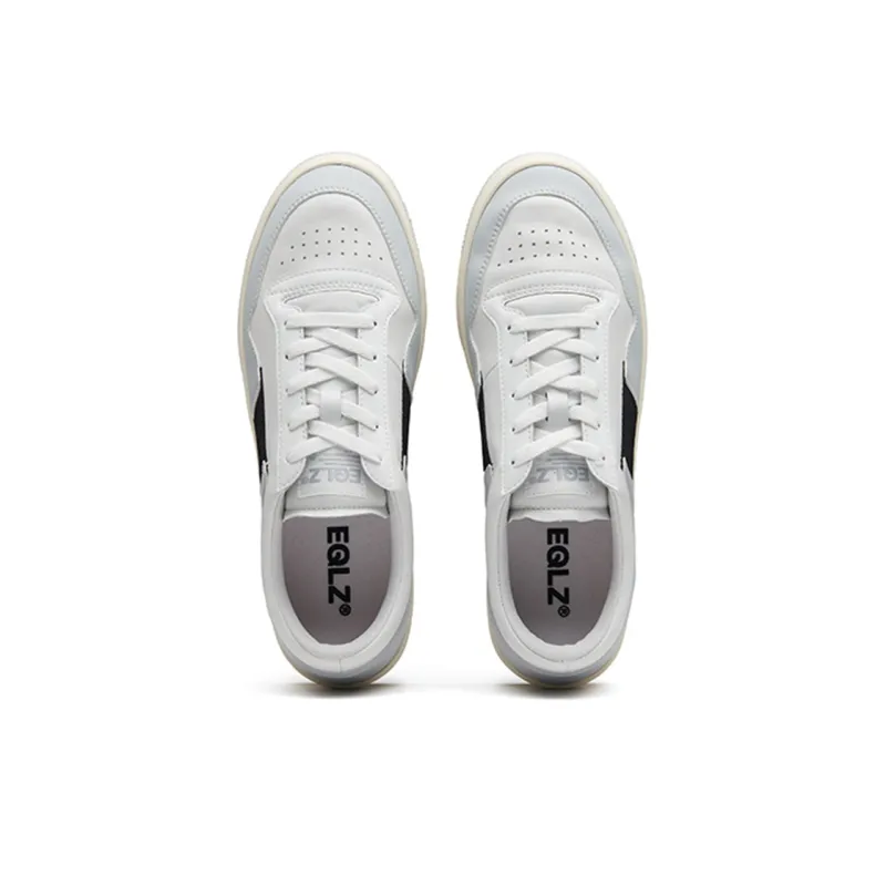 EQLZ EQUALIZER 1970 Lightweight Low-Top Vintage Basketball Shoes Unisex Mixed Ash Gray-3