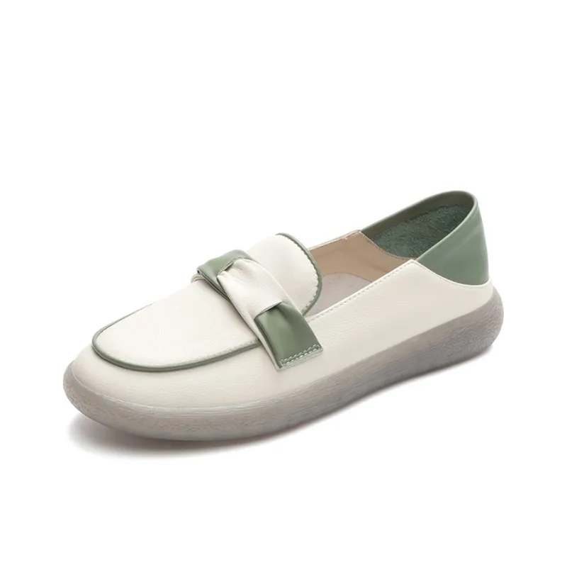JNLVWA Loafers Women's Green/Black/Beige-16