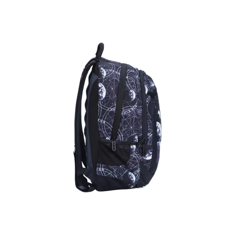 Uniker Polyester Backpack Medium Size Unisex Multicolor-24