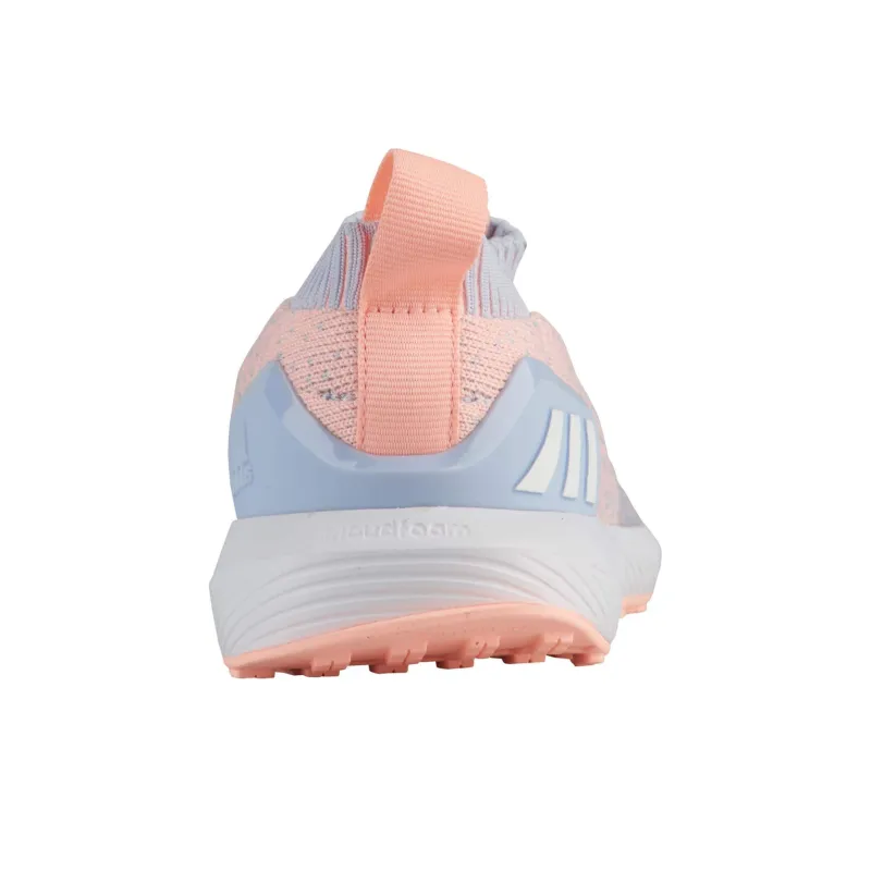 Adidas Rapida Cushioning Low Top Running Shoes Men's White Orange-3