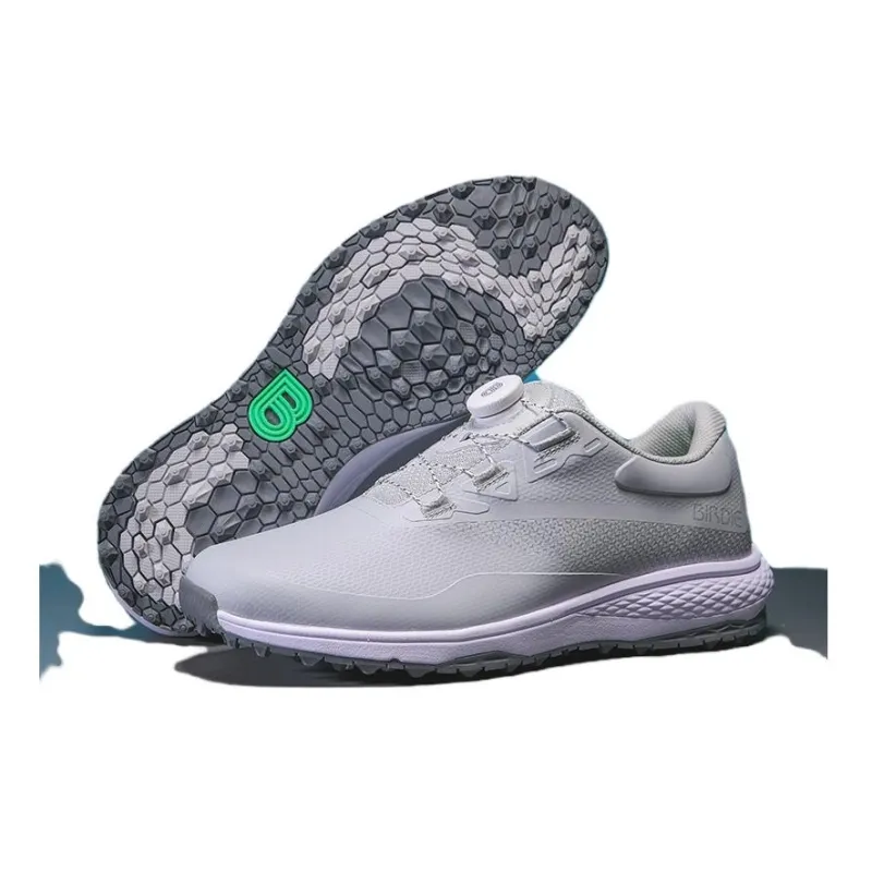 Birdie Cushioning Wear-Resistant Coverage Support Lightweight Rebound Golf Shoes Men's-8