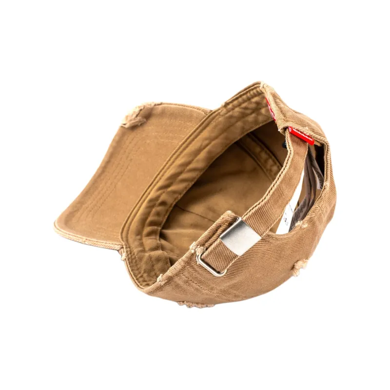 DIESEL Cotton Baseball Caps Men's Khaki-3