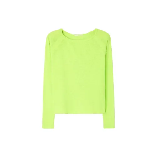 AMERICAN VINTAGE A.M T-Shirts Women's Neon Yellow