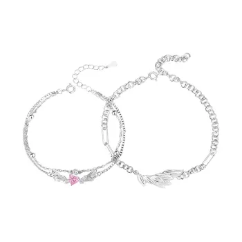 KADER 925 Sterling Silver Bracelets Unisex