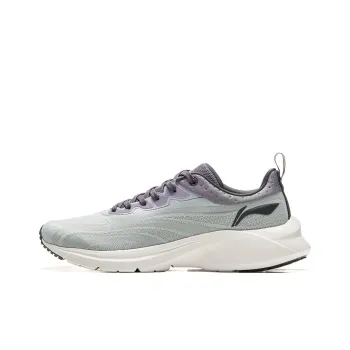 LiNing YunQue Wear-Resistant Low-Top Casual Running Shoes Men's Gray