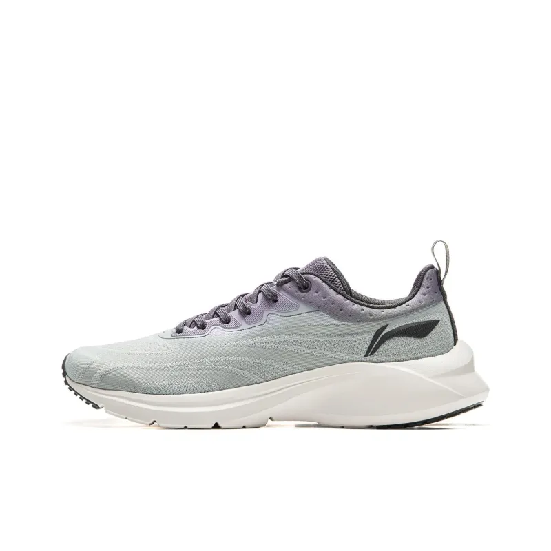 LiNing YunQue Wear Resistant Low Top Casual Running Shoes Men's Gray-0