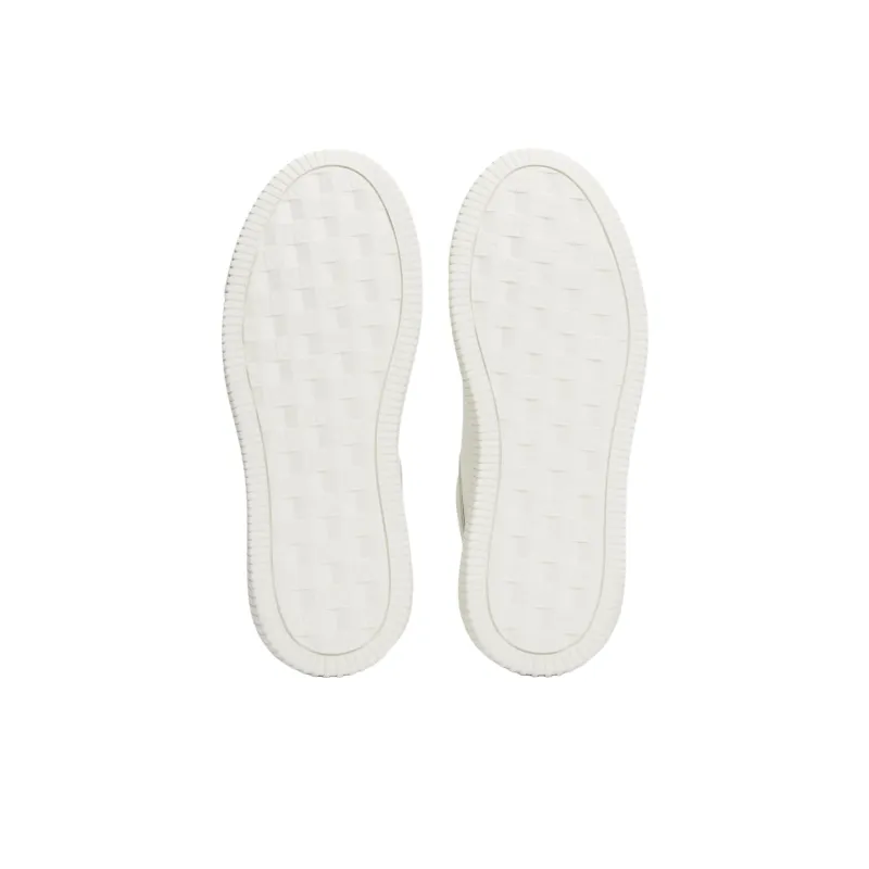 CKJ CALVIN KLEIN JEANS Skateboard Shoes Women's White Black-5