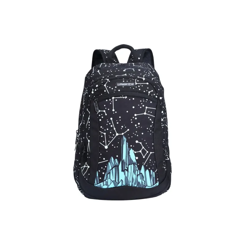 Uniker Polyester Backpack Medium Size Unisex Multicolor-40