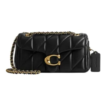 COACH Tabby Sheepskin Pillow Bag Crossbody Bag Shoulder Bag Small Size Women's Black