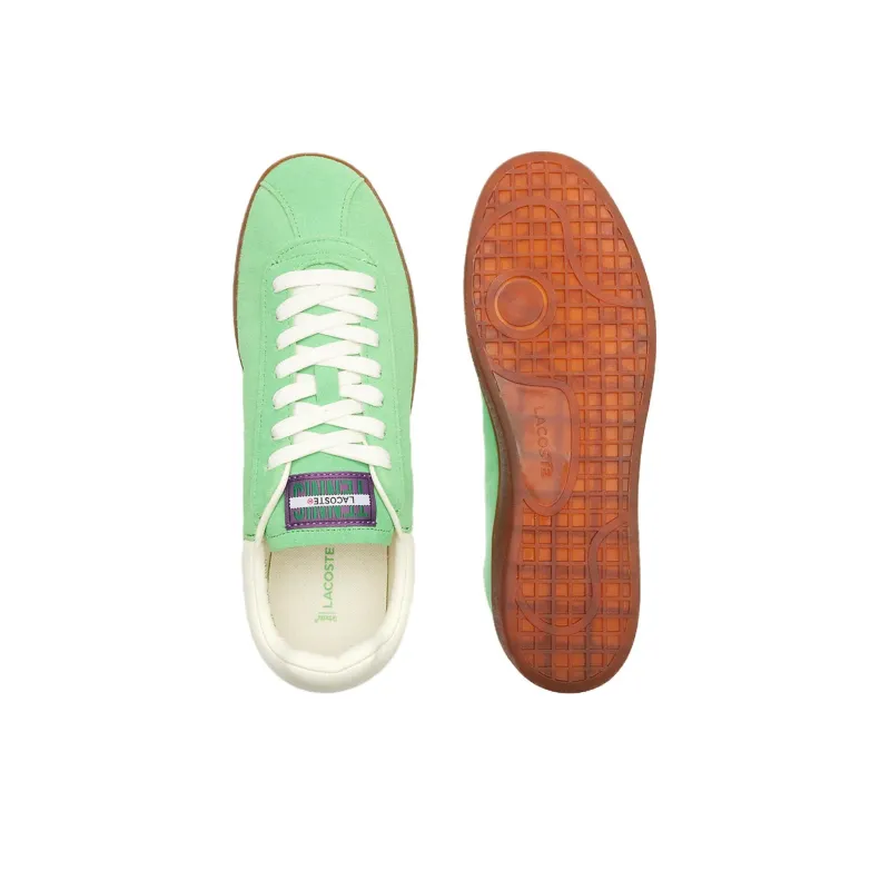 LACOSTE Baseshot Low Top Skateboard Shoes Men's Green-4