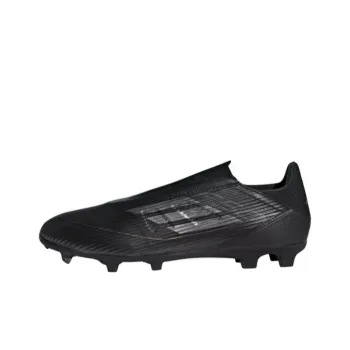 Adidas F50 League Laceless Firm/Multi Ground Core Black Iron Metallic Gold Metallic