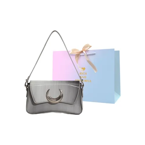 SUPERCUTE Shoulder Bags Silvery White