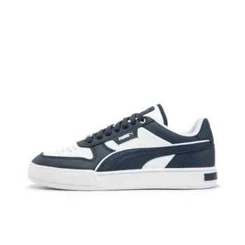 PUMA Breathable Low-Top Skateboard Shoes Unisex White Blue