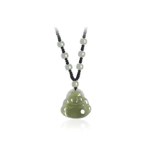 The Star of the Water Shell Jade Necklaces Unisex