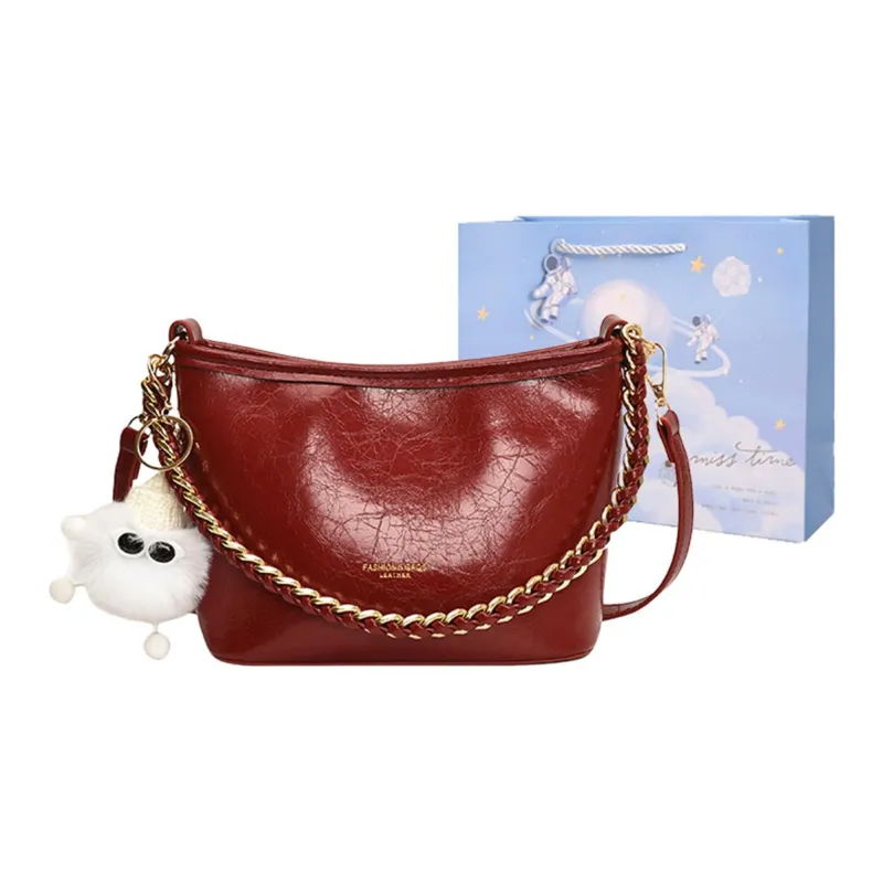 Duoluplo Doron Paul PU Shoulder Bag Women's Multicolor-14