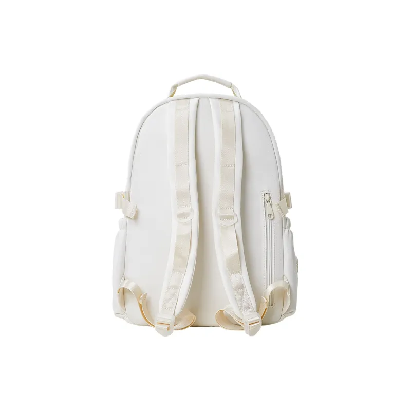 Miffy Fabric Backpack Large Size Women's Ecru/Pink Yellow-5