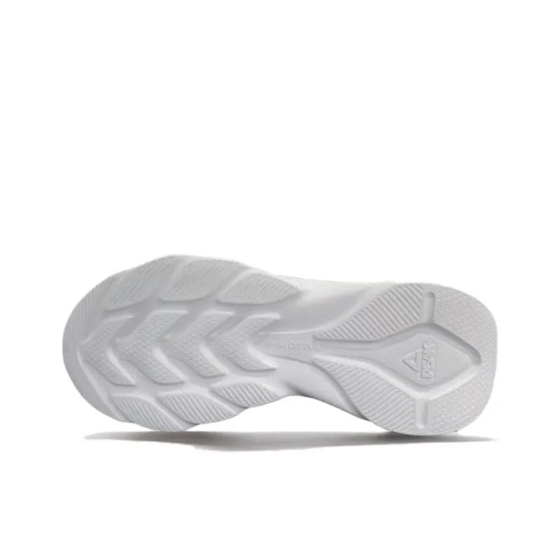 PEAK Abrasion Resistant Low Top Casual Shoes Men's White Black-4