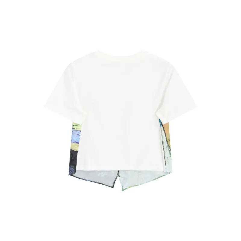 DGMZ T Shirts Women's White-1